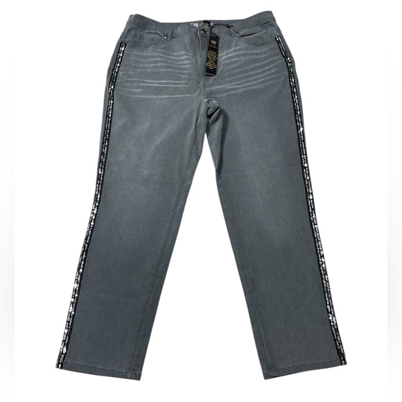 DG2 by Diane Gilman sequins jeans - Picture 1 of 8